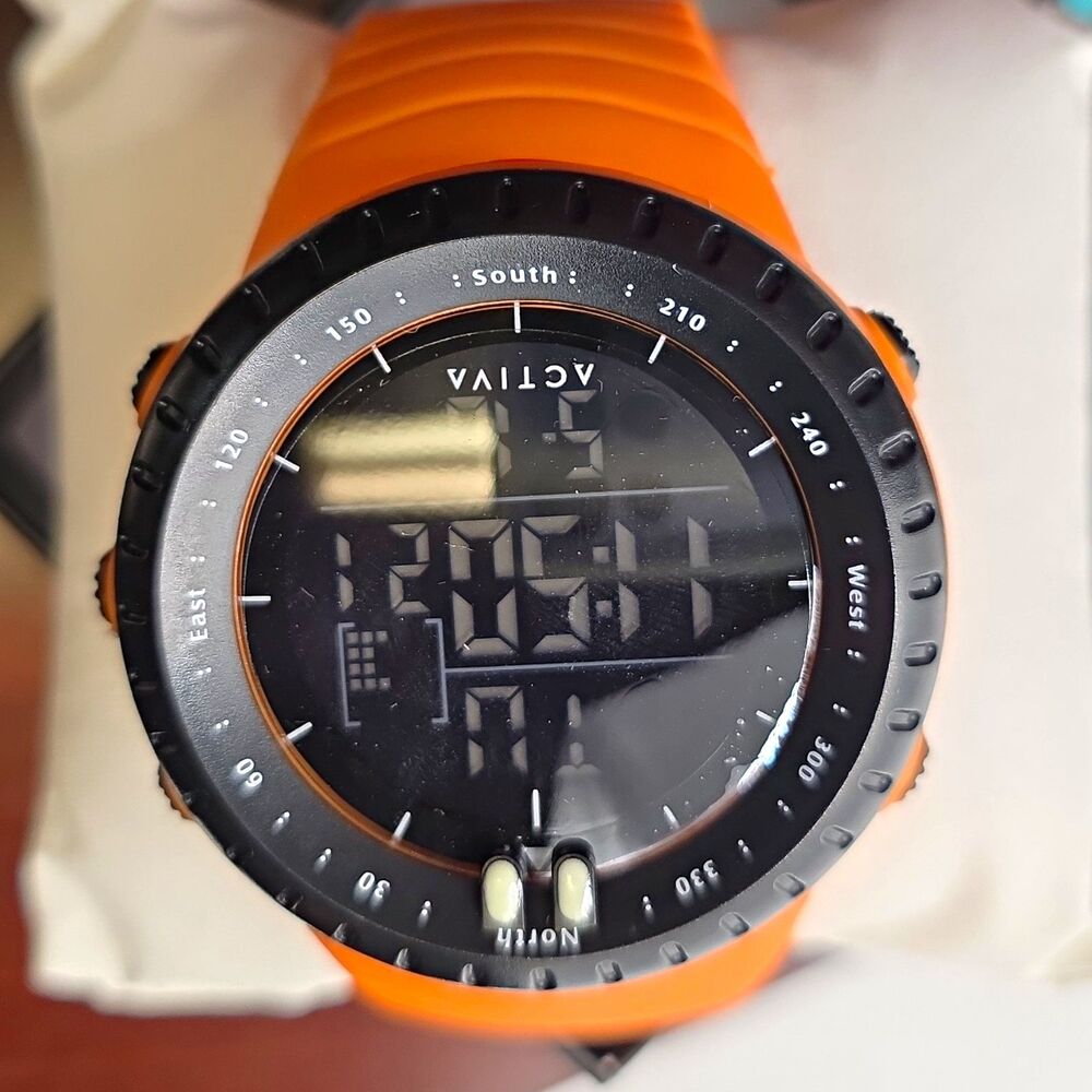 Activa X Invicta Digital Mens Watch 53mm Orange acw1237 006